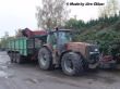 Case mx 270 mit Hawe überladewagen für Rüben