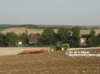 oberhalb eines Dorfes