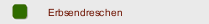 Erbsendreschen