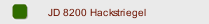 JD 8200 Hackstriegel